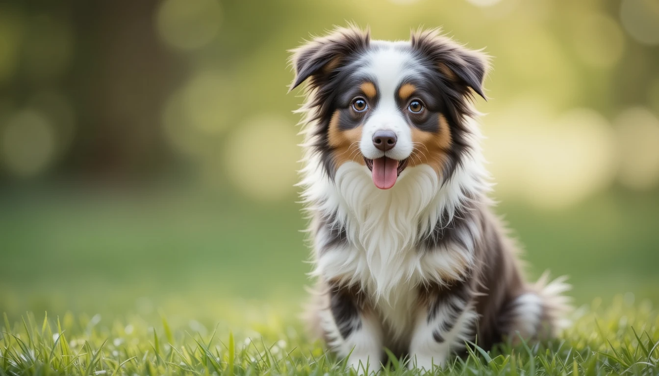 mini Australian shepherd size