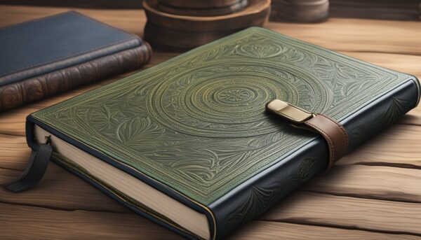 leather writing journal sale